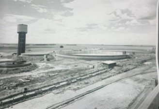 Water reservoir, vroeg 50's